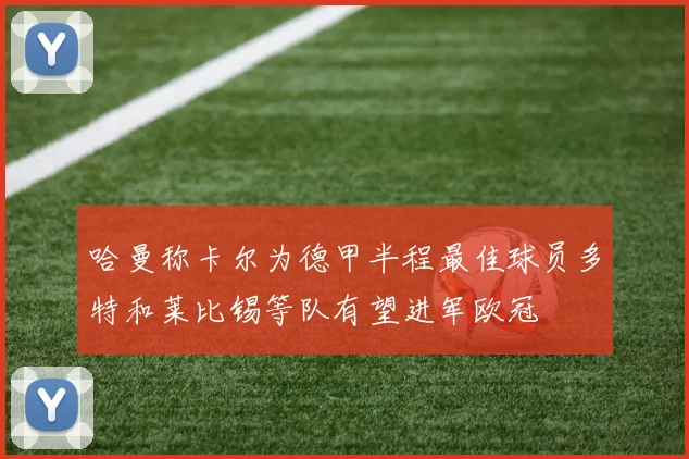哈曼称卡尔为德甲半程最佳球员多特和莱比锡等队有望进军欧冠